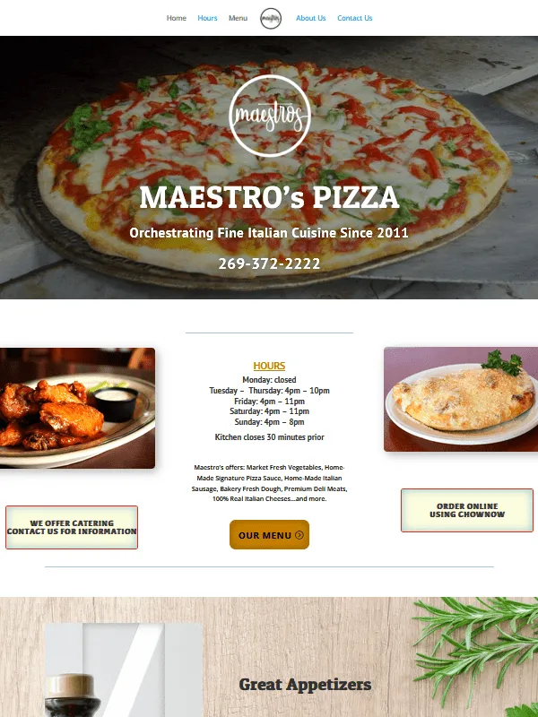 Maestros.pizza