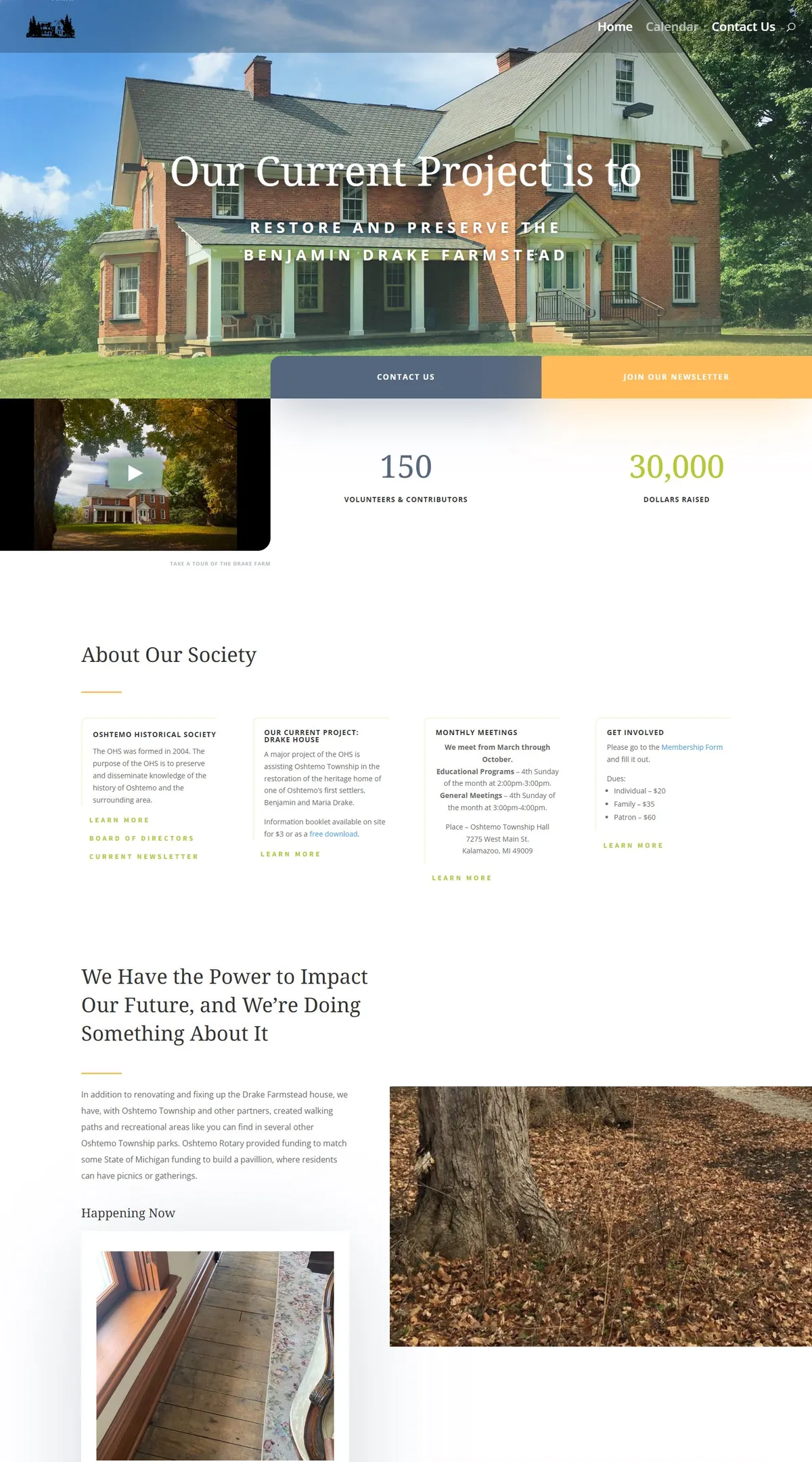 OshtemoHS.org — homepage